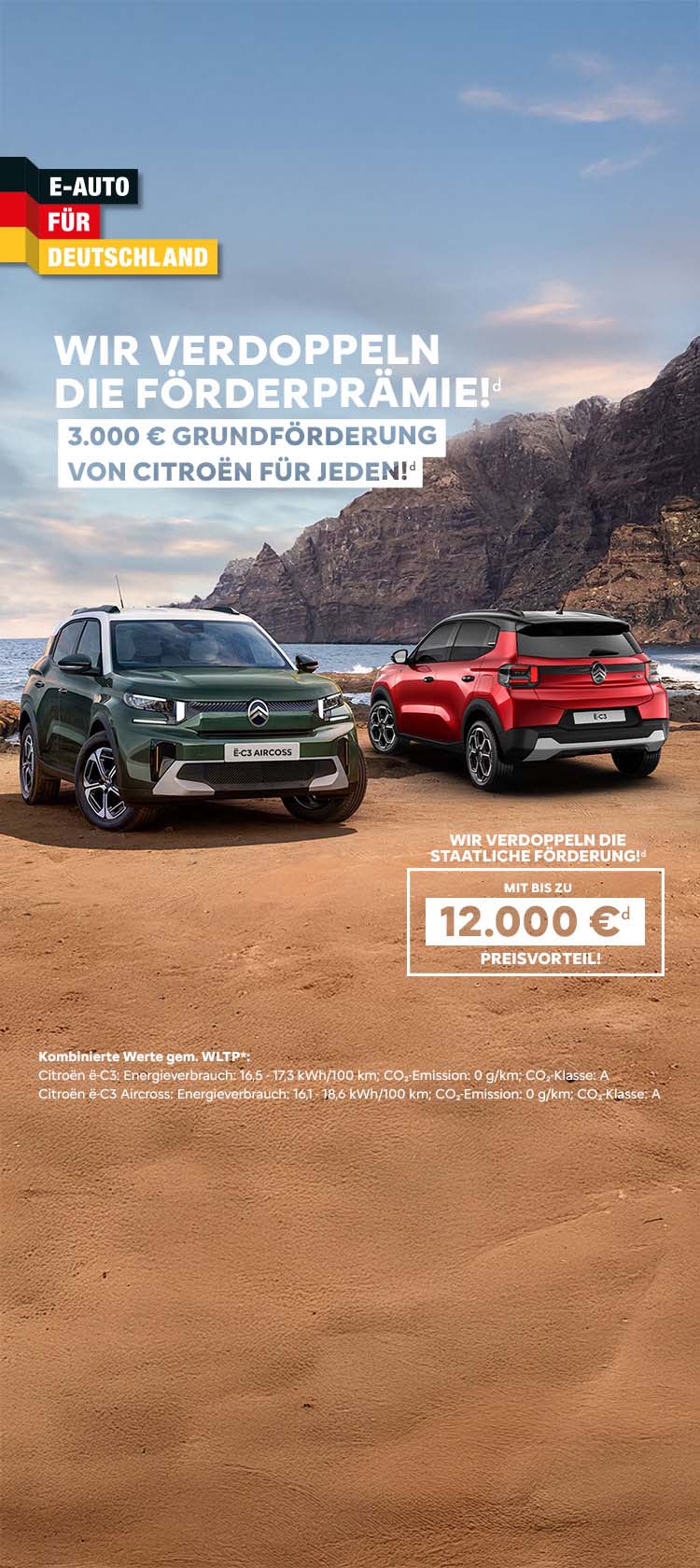 Die Preisrevolution – Citroën verdoppelt die Förderprämie